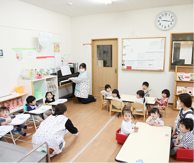 保育園での様子