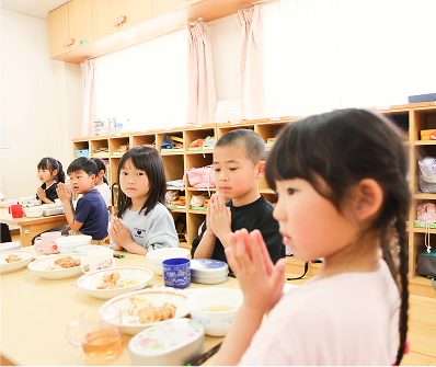給食のあいさつ